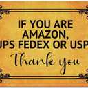 Funny Front Door Mat If You are Amazon,Deliveries Wanted Funny Doormat for Outdoor/Indoor Uses, Low-Profile Rug Mats for Entry 23.6"(W) X 15.7"(L)