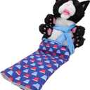 Soft Cat Glove Puppet, Cat Wrestling Puppet, Promote Exercise Reduce Boredom Interactive Portable Soft Polyester Fiber for Cats