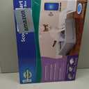 PetSafe ScoopFree Crystal Smart Automatic Litter Box - Uncovered Motion-Sensing Cat Box with Integrated Health Counter & App - Includes 1 Disposable Crystal Litter Tray