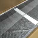 74" L x 20" W Extra Long Dog Ramp for Car - Wider Portable Pet Ramp for Large Dogs, Foldable Dog Car Ramps for Truck, SUV, RV & Bed, Outdoor Dogs Ramps with Non-Slip Mesh Supports Up to 250LBS, Black