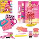 Play-Doh Barbie Designer Fashion Show Set, Make Doll Clothes with 21 Accessories & Modeling Compound, Kids Arts & Crafts for Girls & Boys, Ages 5+