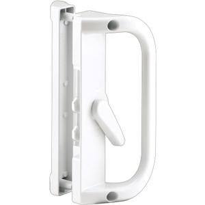 Prime-Line C 1221 Sliding Door Handle, Diecast, White (Single Pack)