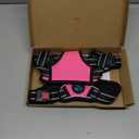 PHOEPET No Pull Dog Harness Medium Reflective Front Clip Vest with Handle,Adjustable 2 Metal Rings 3 Buckles,[Easy to Put on & Take Off](M, Pink)