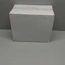 supernal 100pcs White and Gold Plastic Plates Scalloped Plastic Plate - Plastic Plates for Party,Pretty Dinner Plate Perfect for Valentine's Day Wedding and Birthday