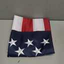 American Flag 3x5 Ft for Outside, Heavy Duty Nylon US Flags for High Wind Outdoor, Fade Resistant and Waterproof USA Flag with Embroidered Stars, Sewn Stripes, Brass Grommets