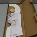 19.7in Light Up Honeycomb Paper Christmas Snowman, Indoor Christmas Decorations and Holiday Centerpieces for December Holiday Season Home Office and Xmas Party Supplies