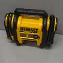 DEWALT Tire Inflator Portable Air Compressor 20V MAX, Car Air Pump with Automatic Shut Off, LED Light, Tool Only (DCC020IB)
