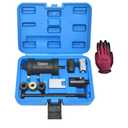 Fuel Injector Removal Tool, Injector Seal Replace Install Kit, compatible con BMW N14 N18 N20 N26 N47 N53 N54 N55 N57 N63 S63 B38 B48 B58 with Extended Slide Hammer Screws