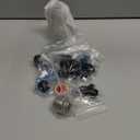 Kitchen Faucet Head Replacement 3 Modes with 17 Adapters, Pull Down Spray Head for Kitchen Faucet, Kitchen Sink Faucet Head G 1/2, Sprayer Head Replacement, Compatible with MoenDelta, Kohler Faucets