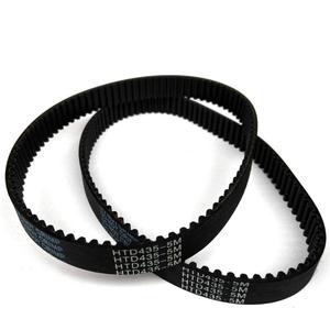 395 Teeth HTD-5M Belt for Electric Skateboard 15mm Width HTD435-5M Belt Replacement for Mountain Skateboard Conversion Kit (2 Belts 435)