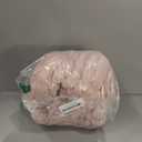 NEWCOSPLAY Super Soft Throw Blanket Pink Premium Silky Flannel Fleece 3D Ribbed Jacquard Lightweight Bed Blanket All Season Use (Pink Ribbed, Throw(50"x60"))