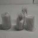 Lamosi Clear Size 9 oz Plastic Cups and Lids 100 Pack
