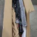 wikiwiki 10ft Patio Umbrella with Base Included, Outdoor Offset Cantilever Umbrella, Infinite Tilt, Crank and Cross Base, Tan