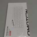 OMOTON Wired Keyboard for Mac Devices ONLY with Dual Interface, Comfortable Typing Angle & Stable Connection, Compatible with MacBook, iMac, Mac mini, PC-Graphite Black & Gray