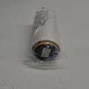 Fenmzee Bedside Table Lamp for Bedroom - 3 Way Dimmable Touch Lamp USB C Charging Ports and AC Outlet, Small Lamp Wood Base Round Flaxen Fabric Shade for Living Room, Desk, LED Bulb Included