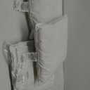 HITO 18x18 Pillow Inserts (Set of 3) - Down Alternative 100% Cotton Cover Decorative Square Throw Pillows White for Couch Bed Sofa