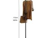 Modern Coat Rack Freestanding,Metal Standing Coat Rack Coat Tree with a geometric cast iron base and hooks,T Shaped Coat Hanger Stand for Coats, Hats, Bags, Purses, for Entryway, Hallway