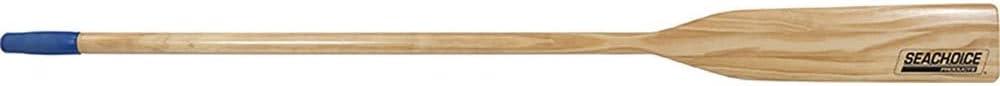 Seachoice 5.5 Ft. Wood Oar, New Zealand Pine Construction, 19-11/16 in. X 4-5/16 in. Blade, Comfort Grip, Clear Finish, Tan