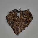Verdusa Women's Sexy Leopard Print Deep V Halter Crop Tops Ruffle Going Out Top Party Clubwear XS