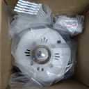 2000 Lumen Socket Ceiling Fan Light with Remote, E26 Socket, 3 Speed Noiseless Dimmable Fan, Adjustable CCT, 2/4H Timer, for Kitchen Bathroom Garage Bedroom, White