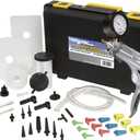 Mityvac MV8500 Silverline Elite Automotive Brake/Clutch Bleeding, Diesel Fuel Priming and Vacuum/Pressure Testing Kit, Ergonomic Design, Zinc-aluminum Die Cast, MV8510 Pump, 4.5oz Fluid Reservoir
