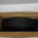 WONDERFUL 32pcs Black Plates Black Plastic Plates Unbreakable and Reusable Plastic Plate Dishwasher safe Dishes Set Includes:16 Dinner 10" & 16 Dessert Plate 7.3" Suitable for Camping Outdoor Party