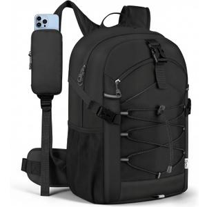 TILYMOL Hiking Travel Backpack for Men Women 25L - Small Lightweight Waterproof Outdoor Camping Backpack/Day Pack, Hiking Daypack with Hydration System for Hiking, Travel, Sports, Running, Biking