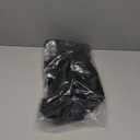 Ekaliy Women Sexy One Shoulder Sleeveless Bodycon High Low Asymmetrical Ruffle Tunics Blouse Shirt Top Dress (3X-Large, 2#black)