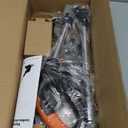 21V Electric Weed Eater, Cordless Brush Cutter Trimmer with Adjustable Pole & Battery-Powered, Lightweight & Low Noise, Foldable 3-in-1 Weed Wacker for Outdoor, Garden and Yard Use