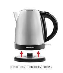 Chefman Cordless Jug Kettle 1.7L (Stainless Steel)