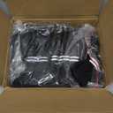 ZELUS Weighted Vest, 12lb Weight Vest with Reflective Stripe for Workout, Strength Training, Running, Fitness, Muscle Building, Weight Loss, Weightlifting (Black)