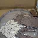 LINGANA Wedding Guest Book Alternative - Personalized Bridal Shower Party Decorations, Wooden Family Tree Guest Book, Standing Wedding Keepsake Artwork, Circle Family Tree Sign with 60 Leaves