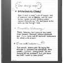 Amazon Kindle Scribe Fabric Folio Cover with Magnetic Attach, Sleek Protective Case - Denim (Blue)