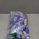 4Pcs Upgraded 12inch Metallic Cheerleading Pom Poms, HOLENGS Cheerleader Pompoms Cheer Poms for Kids Adults, Cheering Squad Pompoms for School Sports Games Dance Party (Blue and Silver)