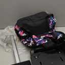 Rolling Baseball Bag Wheeled Softball bag for Adult,Baseball bag with Fence Hook forTeeball Gear,Batting Mitten,Helmet,Bat bag with Shoe Compartment (Pink)