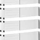 Dial Industries Adjustable Dresser Drawer Clothes Organizer Dividers, Set of 4, 4.5" Deep