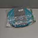 Insulated Round Thermal Casserole Food Carrier for Lunch, Lasagna, Potluck, Picnics, Vacations - Teal and Grey