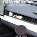 2026 RAV 4 Co-Pilot Front Organizer Tray Compatible with Toyota 2026 RAV 4 XSE GR Sport Hybrid Limited XLE Woodland 2026 RAV 4 Interior Accessories, High Grade Silicone Material