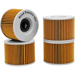 Road Passion 15410422000 Oil Filter for KAWASAKI KZ550 LTD 1984/KZ550 SPECTRE 550 1983-1984/KZ550D GP 550 1981(pack of 4)
