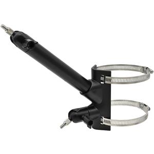 Holicfun 2-in-1 Pole Mount for Ring, Arlo, and Cameras & Solar Panels with 1/4"-20 Screw Hole - Black