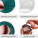 2 x Washable Reusable Gel Lint Roller for Pet Hair, Tecogue Portable Dog Cat Pet Hair Remover for Clothes, Laundries, Sticky Cleaner, Dust Fuzz Fur for Travel Household (Green)