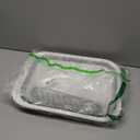 Foldable Cat Litter Box, Large Height-Adjustable Anti-Splash Open Air Kitty Litter Pan, Easy Clean with Scoop (Gray)