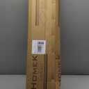 Indoor Outdoor Door Mat, 10' x 3' Doormat for Entryway, Rubber Backing Non Slip Front Door Mat Outside Entrance, Super Absorbent Commercial Floor Mat for Home Office, Black