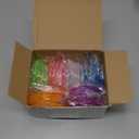 30 Pcs Glow In The Dark Bracelets, 6 Colors LED Bracelets Bulk Party Supplies for Kids and Adults, Glow Neon Party Favors Toys for Carnival Halloween Christmas Birthday Wedding