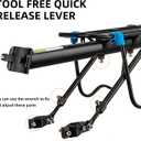 ROCKBROS Rear Bike Rack Quick Release Bike Cargo Rack Luggage Bike Rack Rear Mountain Bike Rack