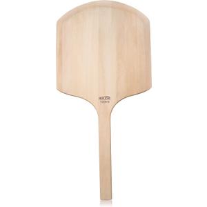 New Star Foodservice 1029970 Restaurant-Grade Wooden Pizza Peel, 16" L x 14" W Plate, with 12" L Wooden Handle, 30" Overall Length