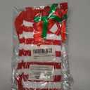 Holiday Hero Christmas Knee-High Socks, one pair, fits size 4-10, Sexy Stockings, Holiday Socks, Christmas Socks (Large, Red & White Stripes)