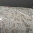 8x10 Area Rugs Living Room: Bedroom Washable Carpet Beige White