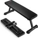 VEVOR Flat Weight Bench, Foldable Strength Training Bench, Utility Workout Bench for Full Body Workout, 1000 LBS Press Bench for Home Gym Exercise, for Multi-Purpose Weight Training and Ab Exercises