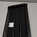 4 Rows Wooden Military Challenge Coin Display Case Wall Mount - Army Coin Collectibles Holder Display Stand Rack, Black